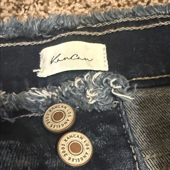 KanCan Distressed Denim Shorts - Picture 5 of 5